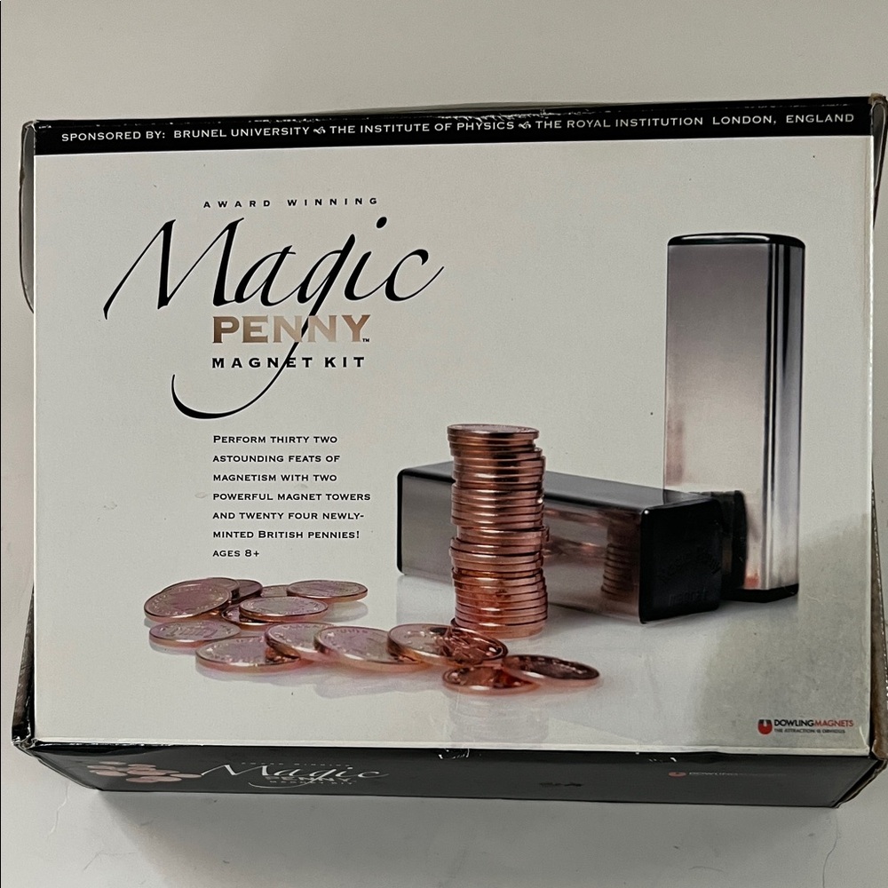 STEM Magic British Penny Magnet Kit - Copper vintage coins